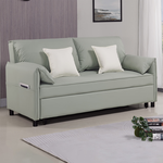 【Hampton 漢汀堡】伊爾達貓抓皮製沙發床, , large