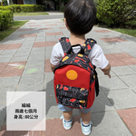 SOLIS 妖怪迷宮系列 休閒迷你後背包-幼童款-S號-暗紅/琥珀紅, , large