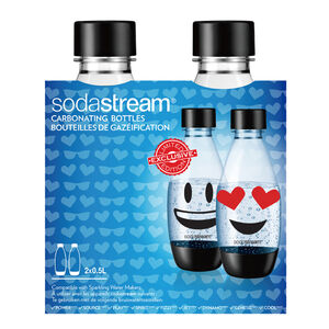 Soda Stream水滴寶特瓶500ML 2入(Emoji)