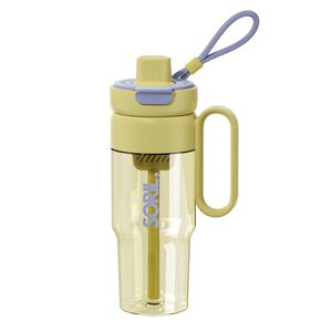Dust-proof Straw Bottle 850ml