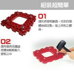 GS MALL 台灣製造 一組2入 耐衝擊滑輪棧板 推車 板車 拖板車 棧板 高硬度棧板 滑輪棧板 烏龜車, , large