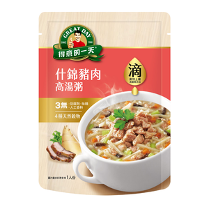 得意的一天滴雞精高湯粥什錦豬肉320g