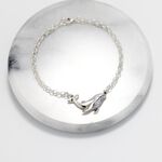 【Angel & Me】鯨生有妳 微笑 鯨魚 s925 純銀 手鍊 腳鍊 禮物, , large