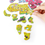 Top Bright - Magnetic World Map Puzzle, , large