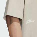 Adidas ST FL Loos Polo 男 POLO衫 短袖 上衣 運動 休閒 寬鬆 垂肩 奶茶 [IT3933], , large
