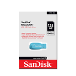 【SanDisk】CZ410 Ultra Shift 128G USB 3.2 天空藍 隨身碟 速度 100MB/s, , large