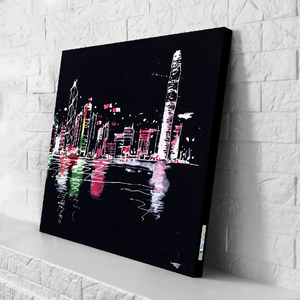 VisualSonic Artwork Speaker- Victoria Harbour II