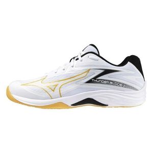 Mizuno Thunder Blade Z 男女 排球鞋 運動 訓練 止滑 緩震 白黑黃 [V1GA237010]