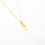【Angel & Me】天使翅膀 s925 純銀 厚鍍 24k純金 項鍊 生日禮物, , large
