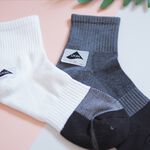 [Kaimei Cotton Industry] 3 pairs of random excellent MIT made in Taiwan brand new second generation nano silver ion air cushion deodorant sports socks, , large