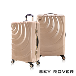 【PANTHEON PLAZA】展示品限量出清 SKY ROVER 19 24 26 28吋 魔幻星辰 鋁框硬殼行李箱 SRI-1547J  四色可選, , large