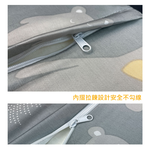 【 Vandino 】透氣人體工學記憶枕（幼兒款）-灰色熊熊, , large