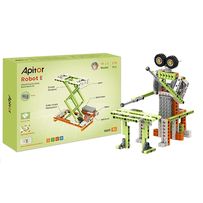 【龍品文創】Apitor 樂學積木 Robot E APR031 不附電池