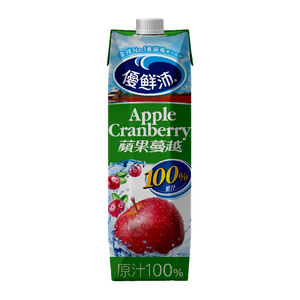 Ocean Spray 100 Apple Cranberry Juice