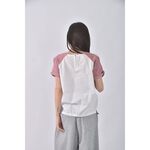 (S) max co質感棉質紅色短袖上衣二手衣, , large