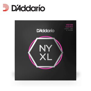 Daddario NYXL 電貝斯包覆弦 加長五弦 45-130SL【敦煌樂器】