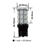 [PA LED]  30SMD LED Turn Signal Light Backup Exterior Light Bulb White BAZ15D, , large