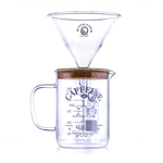 Laboratory Beaker Mug Pour-Over Coffee Set (Beaker + Dripper), , large