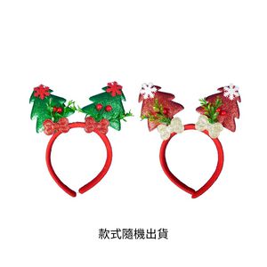 金蔥聖誕樹髮箍(款式隨機出貨)