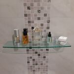 [Beargood sticker] Long Acrylic Wall Shelf, , large