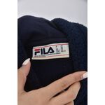(S) fila質感棉質連帽藍色長袖上衣二手衣, , large
