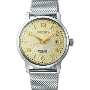 SEIKO 精工 Presage 調酒師機械錶-38.5mm 4R35-04A0S(SRPF37J1)
