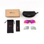 EYEGLE TOM RX Sunglasses EG-S003010 Red, , large
