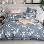 【FOCA】Forest Stranger | 3M Patented Moisture-wicking, Breathable, Antibacterial Tencel Four-season Quilt/Cool Quilt Bed Sheet Set - Double, 森系陌境, large