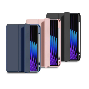 【MD84靜謐三折款】小米平板Pad 7/7 Pro 11.2吋平板保護皮套(內置筆槽)