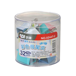 【SDI 手牌】 32mm 彩色長尾夾 小幫手0A筒 12支入 / 筒 0244T-2, , large