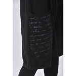(S) kkong假兩件黑色長褲二手衣, , large