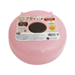 日本製KOKUBO貓咪造型微波蓋-粉色-4入, , large