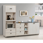 【唯熙傢俱】伊格鋼刷白5尺餐櫃, , large