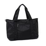 【YUNJOIN】輕便型行李箱拉桿袋-黑色 防潑水 收納包 拉桿袋 拉桿包 旅行袋 厚磅尼龍, , large