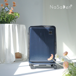 NaSaDen Rhein Series [Gentle Blue]25" Front Opening Luggage, , large