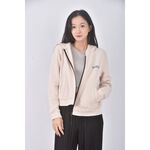 (S) roots質感連帽杏色外套二手衣, , large