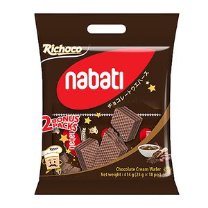 麗巧克Nabati 巧克力威化餅414g