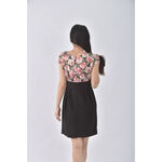 (S) laicarfore anita su花卉黑色洋裝二手衣, , large
