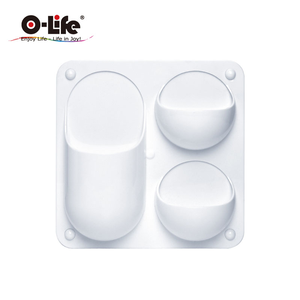 【O-Life】Magnetic wall-mounted storage box-B style white