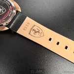 [星晴錶業]FERRARI手錶,34mm,FE00090黑色錶面玫瑰金錶殼深黑色真皮皮革錶帶款, , large