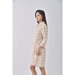 (M) lace girl小香風粉色洋裝二手衣, , large