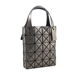 ISSEY MIYAKE BAO BAO 5X4 立體金屬色迷你方盒手提包/槍銅色, , large