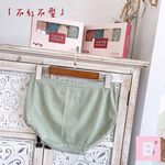 大尺碼-無縫-高彈力-蕾絲邊-內褲-豆沙/膚/果綠/湖藍-0303076, , large