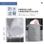 [夢巴黎] 圓形折疊髒衣籃 收納籃 髒衣籃 棉麻收納籃 洗衣籃 玩具收納籃 置物籃 衣物收納 玩具收納 居家收納, , large