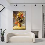 【御畫房】綻放 國家一級畫師手繪油畫60×90cm(VF-28), , large