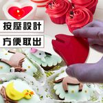 GS MALL 台灣製造 一組12入 聖誕系列烘焙餅乾模/餅乾模具/黏土餅乾/壓模餅乾/造型餅乾/美食餅乾/麵團餅乾, , large