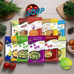 躍進【台灣蘇伯Soup】即沖即食沖泡湯 12口味一次嚐 24包/組 12種各2 蛋花湯 特色湯品 3秒快沖 即沖即食 速食湯 沖泡湯品 蘇伯 湯塊 非素食, , large