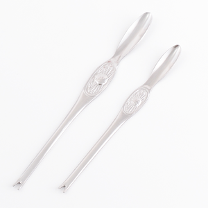 日本製不鏽鋼蟹肉挖取棒-2支入x3卡