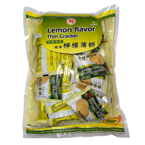 lemon flavor thin cracker