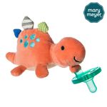 官方直營【MaryMeyer】玩偶安撫奶嘴-蹦蹦小恐龍(新包裝:透明圓桶), , large
